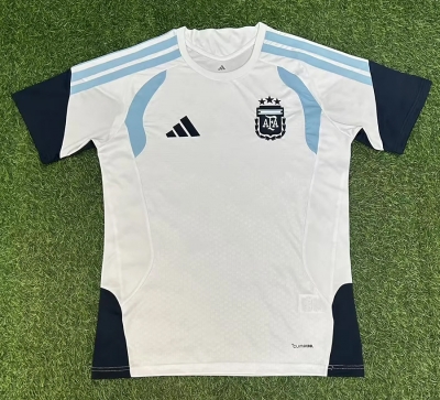 2026 Argentina white training jersey size S-2XL